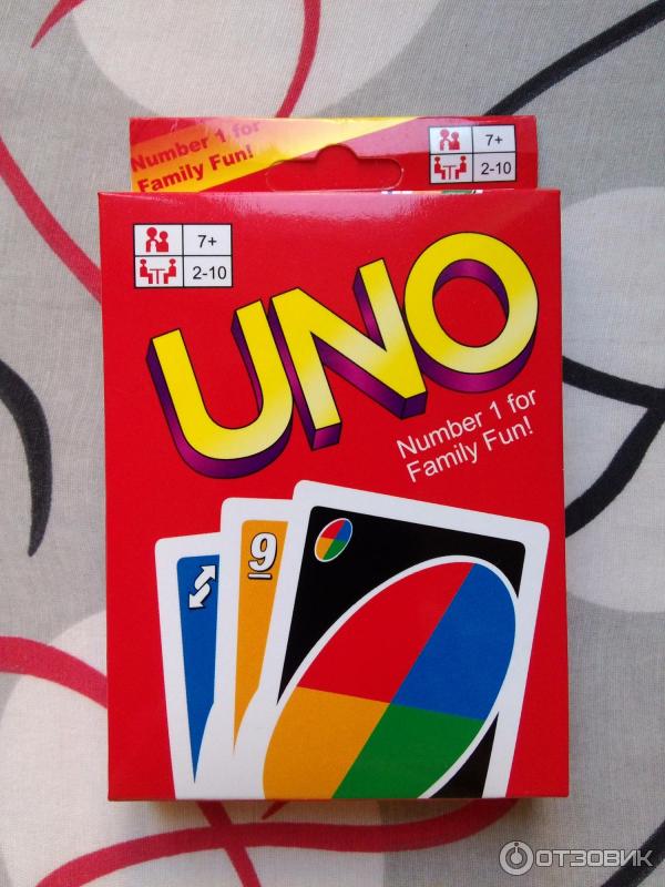 Настольная карточная игра UNO фото