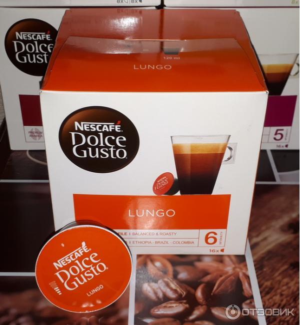 Кофе в капсулах Nescafe Dolce Gusto Lungo фото