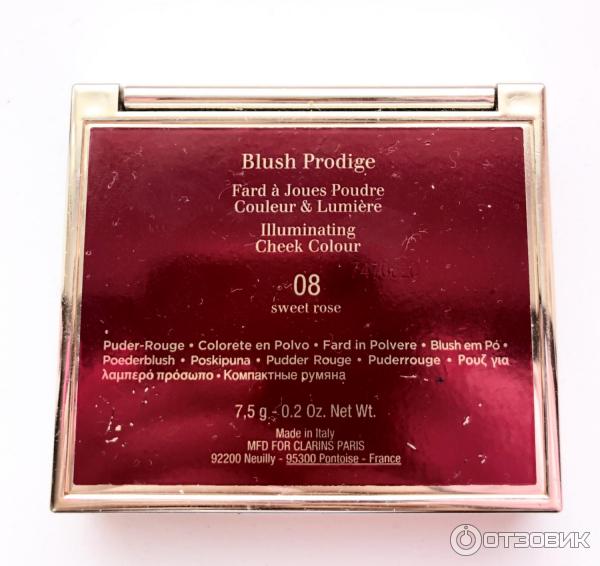 Румяна Clarins Blush Prodige фото