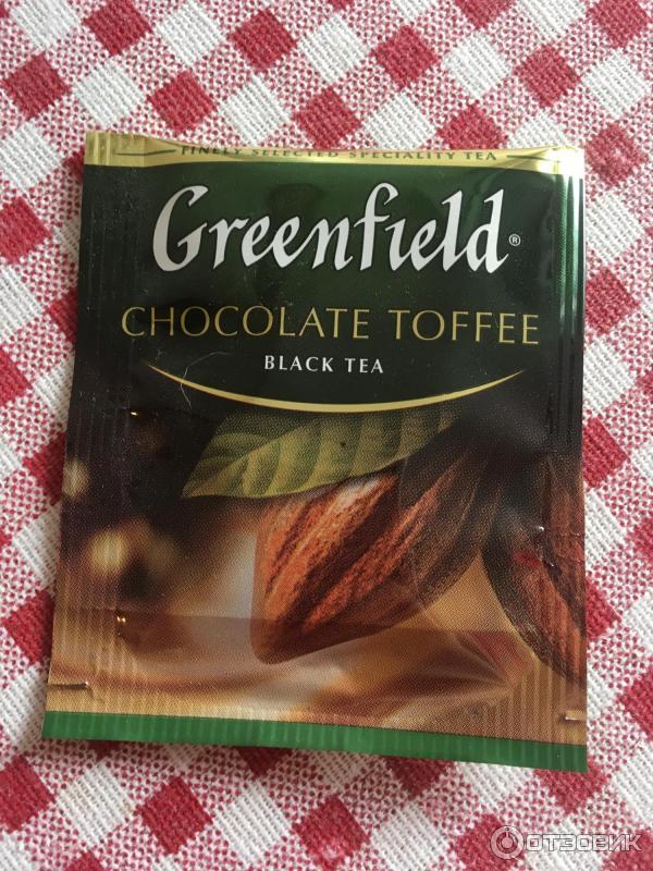 Чай Greenfield Chocolate Toffee в пакетиках фото