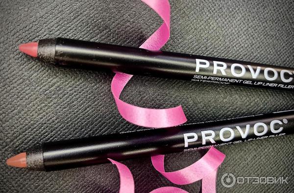 Карандаш для губ Provoc Semi-Permanent Gel Lip Liner фото