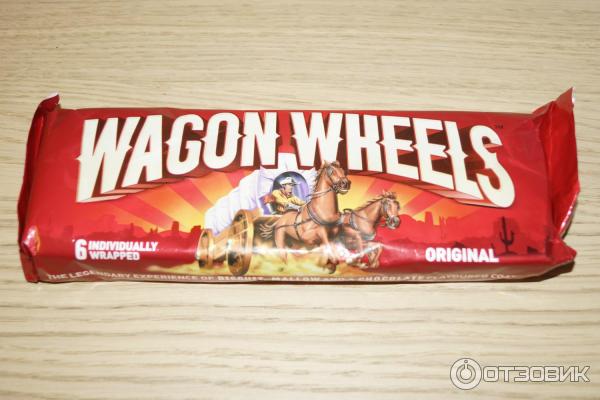 Отзыв о Печенье Wagon Wheels "Привет" из детства! Но вкус уже не тот.