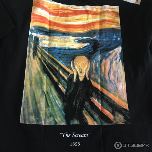 Футболка мужская ТВОЕ munch The scream фото