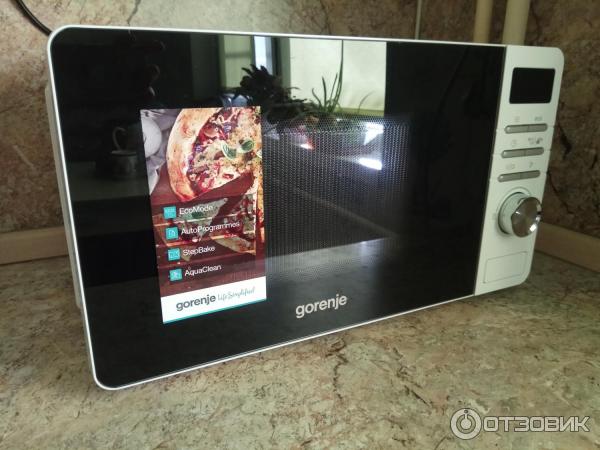 Отзыв о Микроволновая печь Gorenje MO20A3W | простое управление и ...