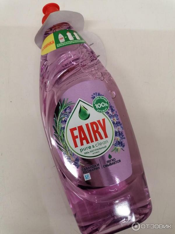 Средство для мытья посуды Fairy Pure&clean фото