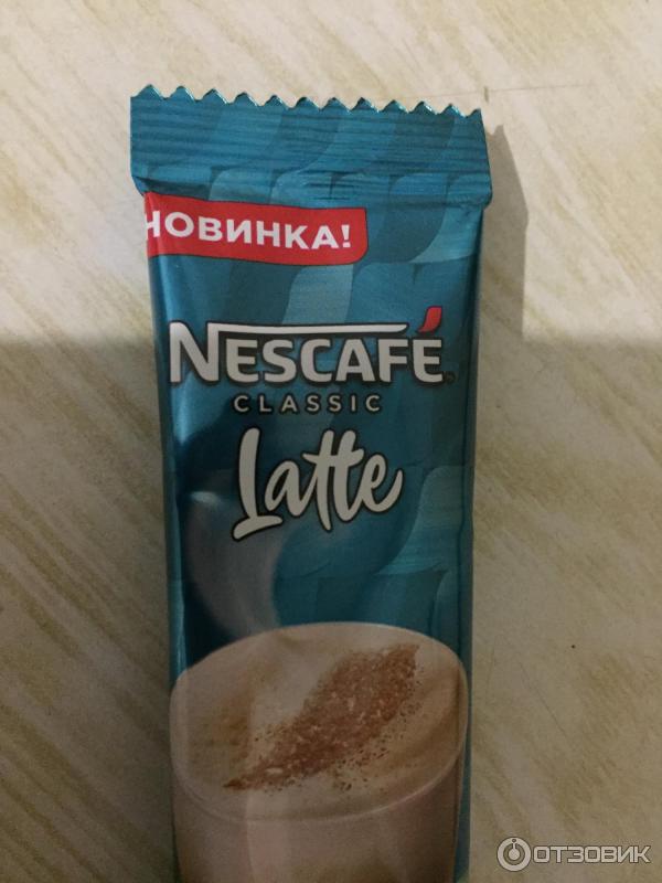 Кофе Nescafe Latte 3 in 1 фото