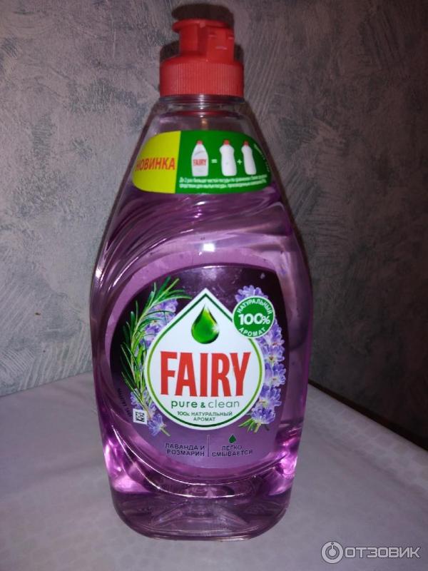 Средство для мытья посуды Fairy Pure&clean фото