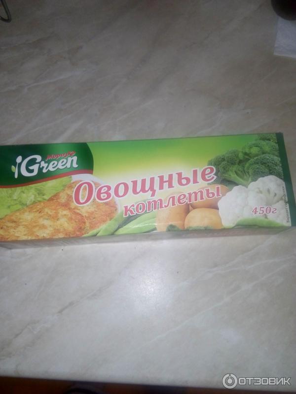 Овощные котлеты Морозко Green фото