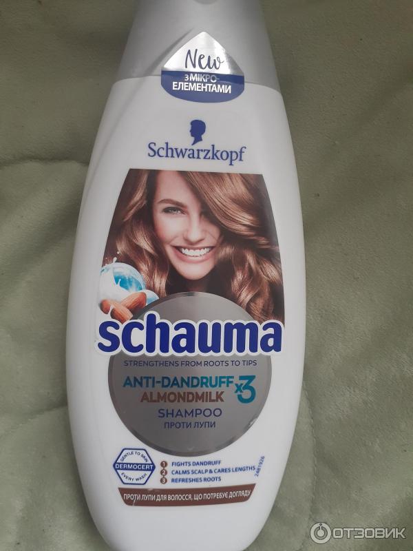 Schauma anti-dandruff almondmilk шампунь против перхоти фото