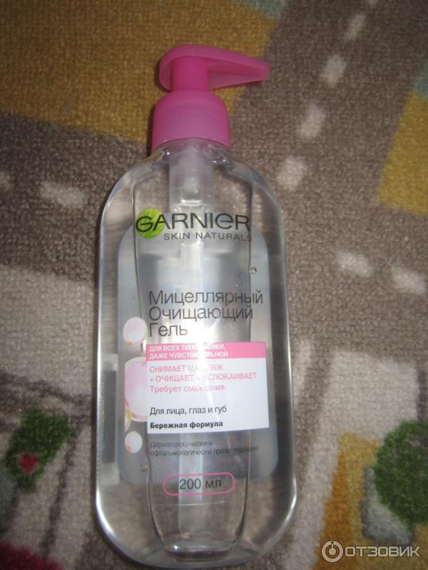 Мицеллярный очищающий гель Garnier Skin Naturals фото