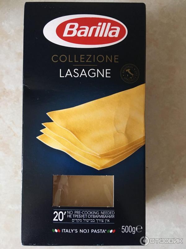 Листы для лазаньи Barilla Collezione Lasagne фото