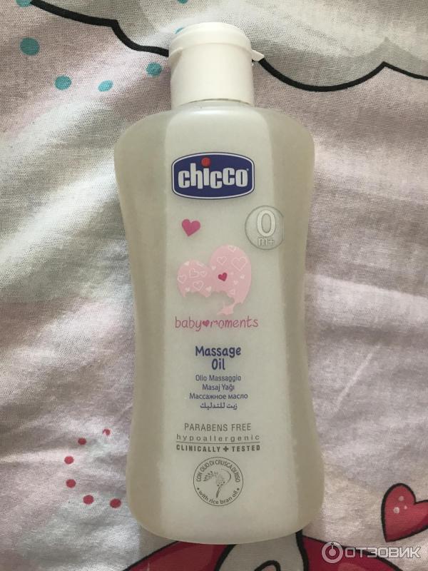 Масло для массажа Chicco фото