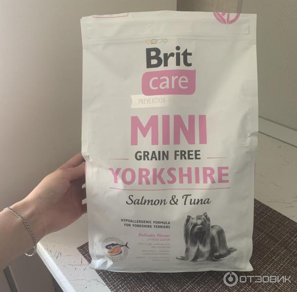 Корм для йоркширских терьеров Brit Care Mini Yorkshire фото