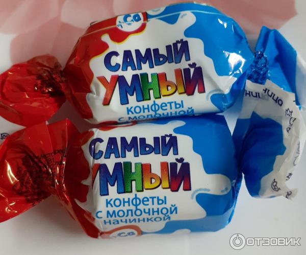 Конфеты Сладуница с молочной начинкой Самый умный фото