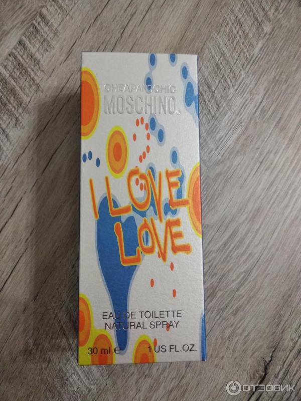 Туалетная вода Moschino I Love Love фото