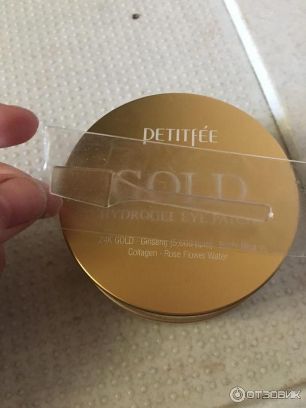 Гидрогелевые патчи Petitfee Gold Hydrogel Eye Patch фото