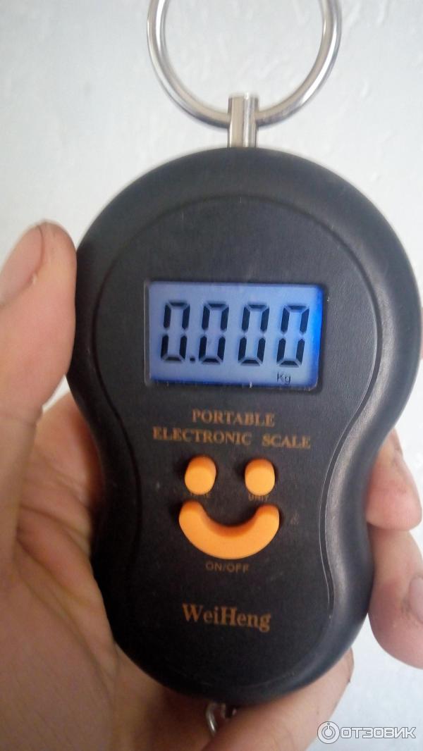 Весы электронные WeiHeng Portable Electronic Scale фото