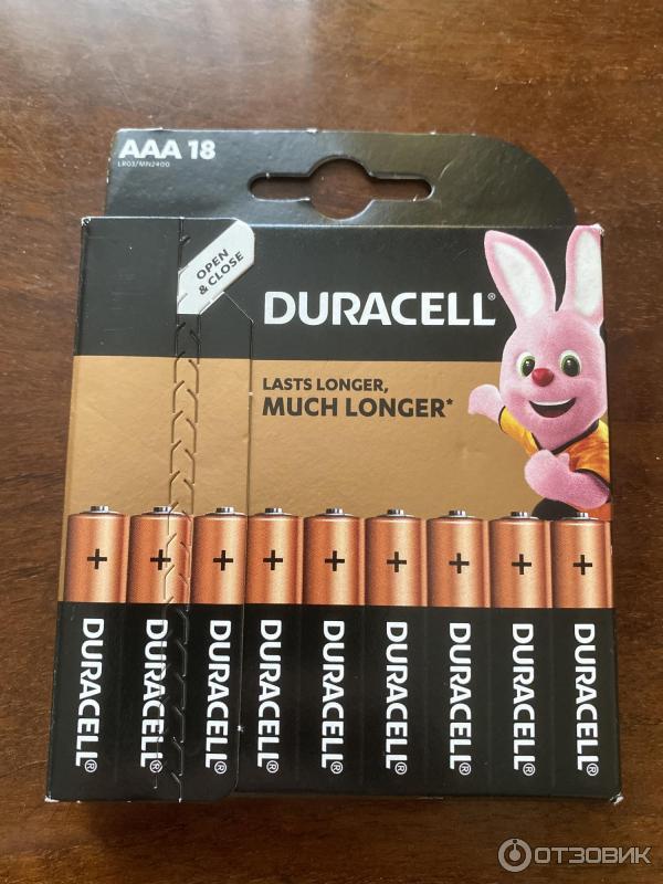 Батарейки Duracell AAA фото