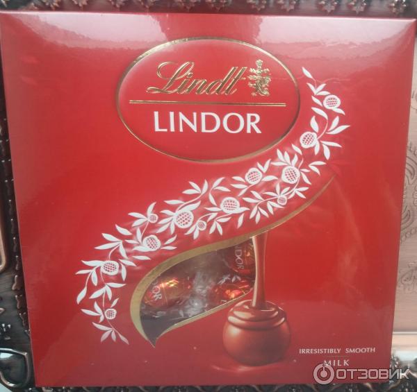 Шоколадные конфеты Lindt фото