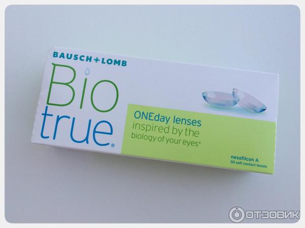 Однодневные контактные линзы Bausch&Lomb Biotrue ONEday фото