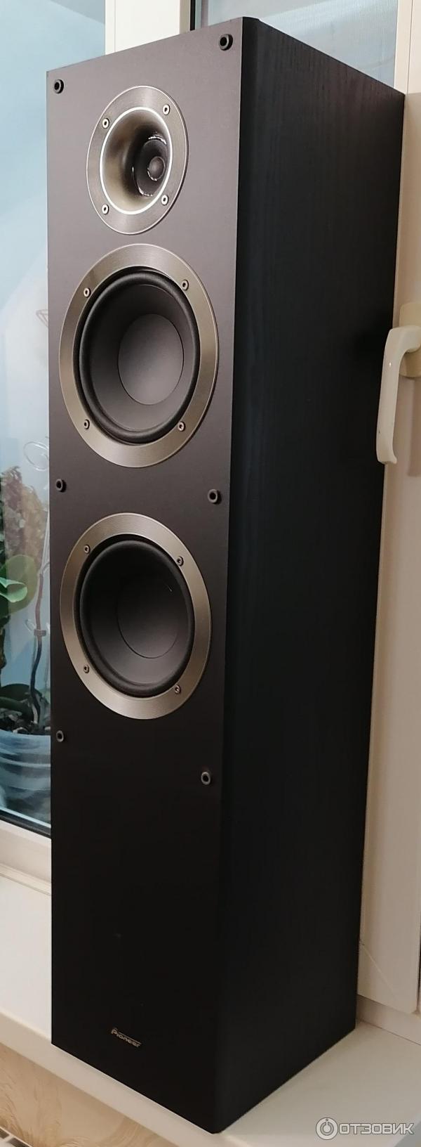 Отзыв о Напольные акустические системы Pioneer S-ES21-LR-K | Мощные и  недорогие напольные колонки.