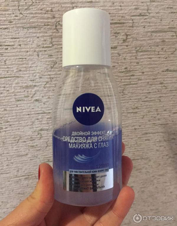 Средство для удаления макияжа с глаз Nivea Двойной эффект фото