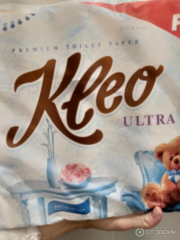 Туалетная бумага Kleo Ultra фото