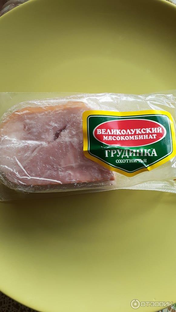 Грудинка Великолукский мясокомбинат Охотничья фото