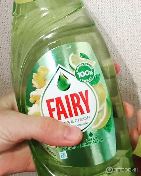 Средство для мытья посуды Fairy Pure&clean фото