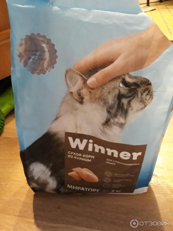 Корм для кошек Мираторг Winner фото