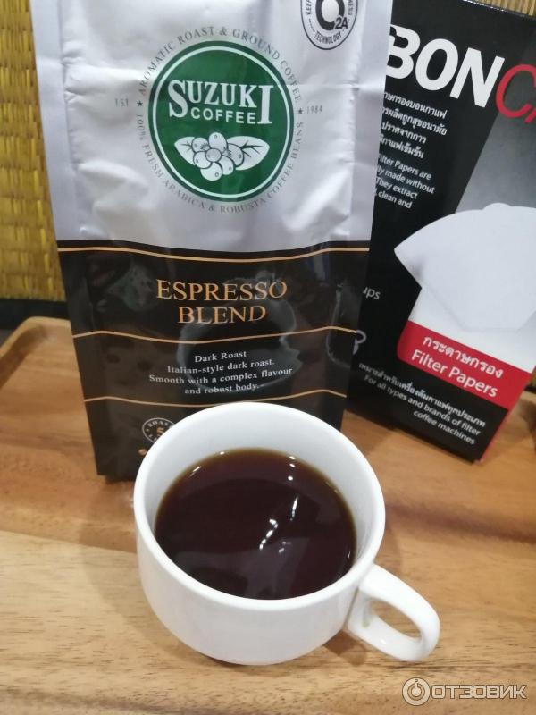 Кофе молотый Suzuki Coffee Espresso Blend фото