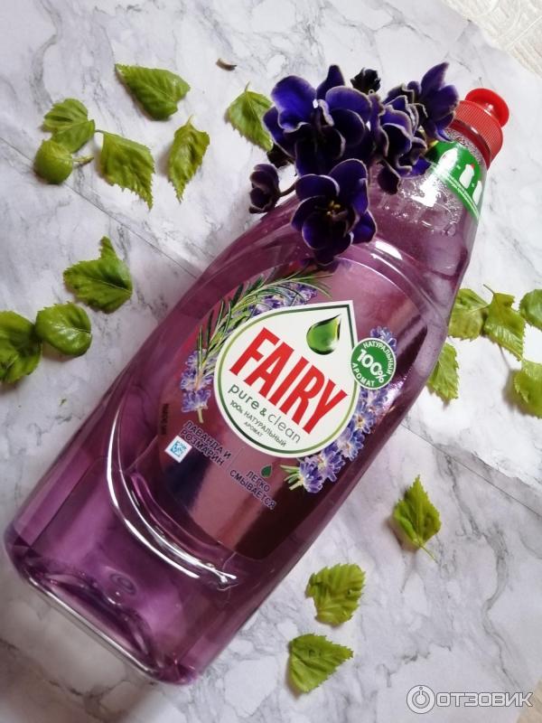 Средство для мытья посуды Fairy Pure&clean фото