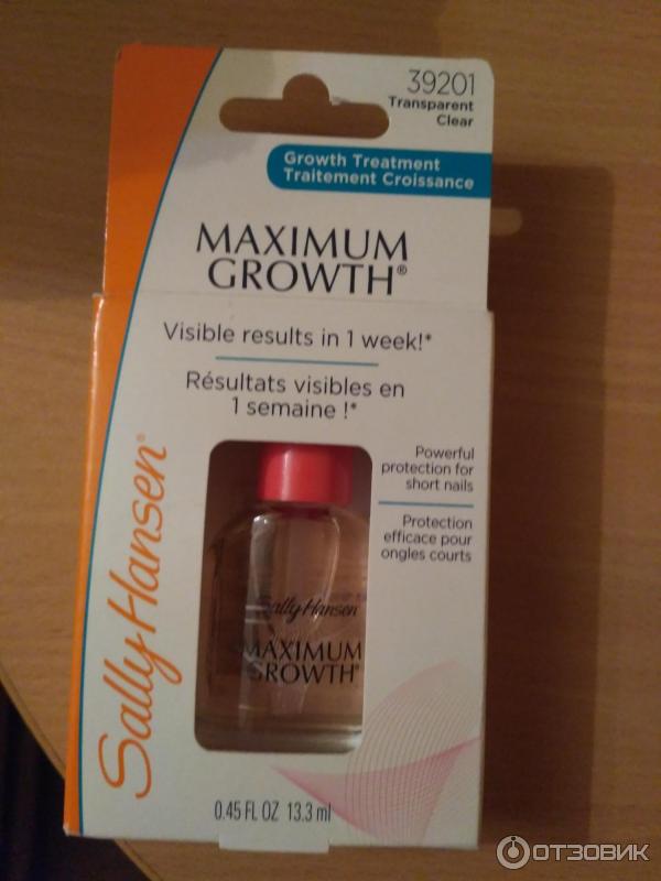 Средство для роста ногтей Sally Hansen Maximum Growth фото