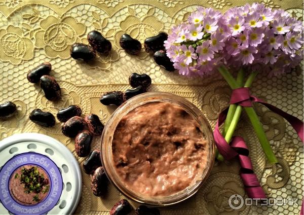 Закуска из фасоли Пережаренные бобы