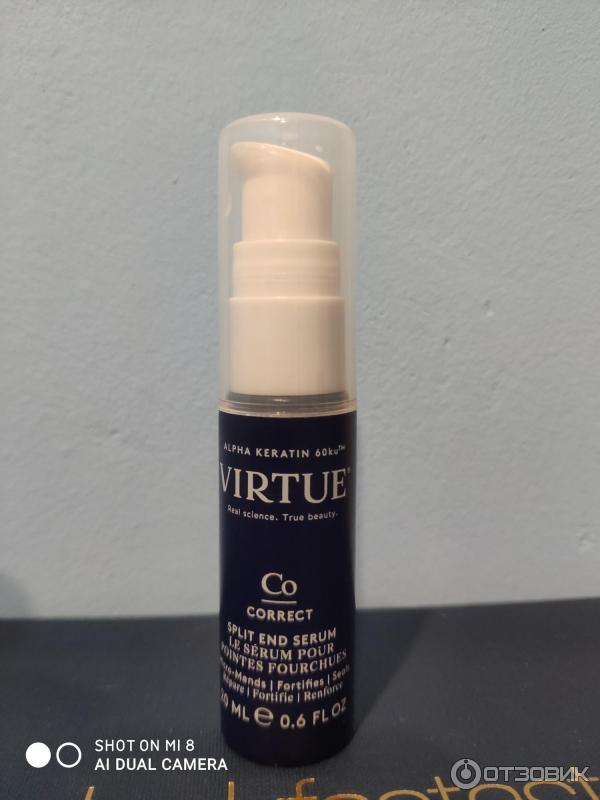 Сыворотка для волос Virtue CO Correct Split End Serum фото