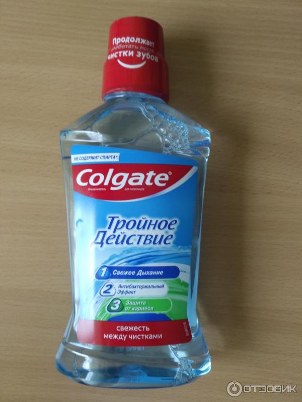 Ополаскиватель для полости рта Colgate Тройное действие фото