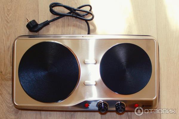 Отзыв о Плитка электрическая Vitek VT-3702 ST | Вроде рабочая лошадка ...