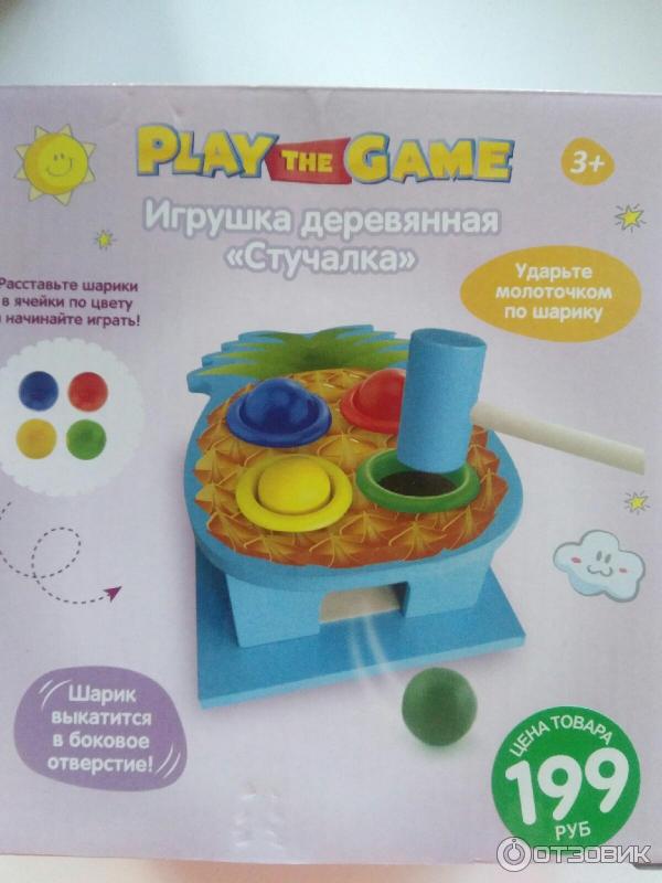 Игрушка деревянная Play the Game Стучалка фото