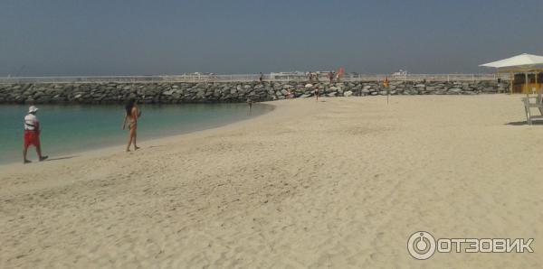 Пляж Dubai Marina beach (ОАЭ, Дубай) фото