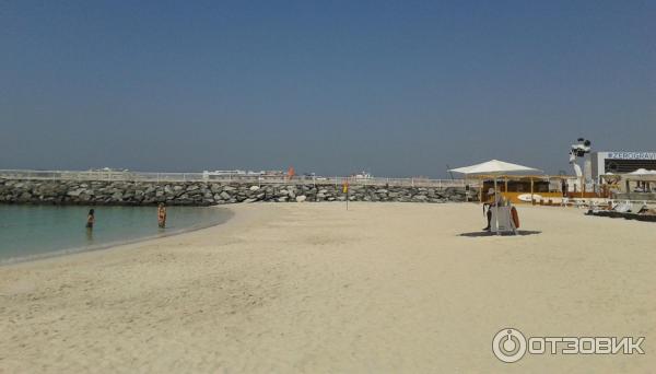 Пляж Dubai Marina beach (ОАЭ, Дубай) фото