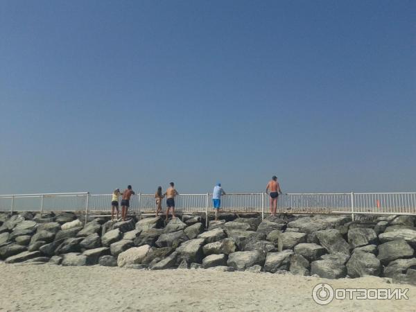 Пляж Dubai Marina beach (ОАЭ, Дубай) фото