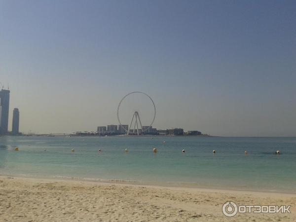 Пляж Dubai Marina beach (ОАЭ, Дубай) фото