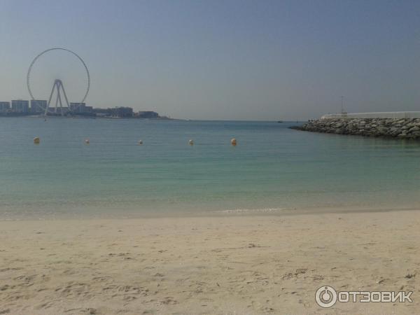 Пляж Dubai Marina beach (ОАЭ, Дубай) фото