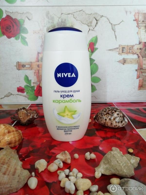 Гель-уход для душа Nivea Крем Карамболь фото