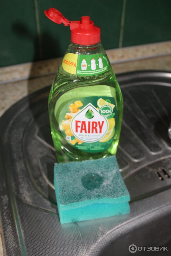 Средство для мытья посуды Fairy Pure&clean фото