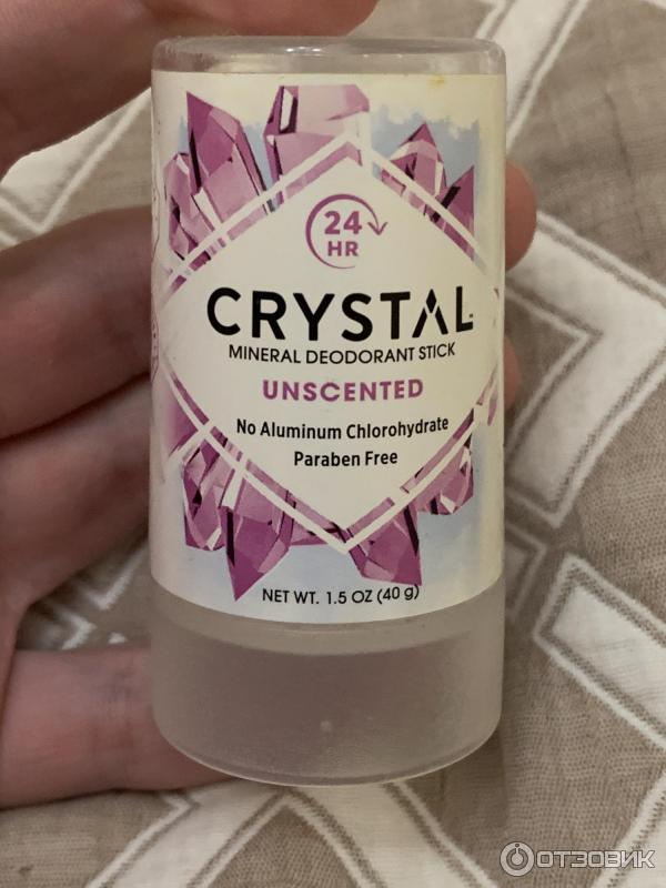 Минеральный дезодорант для тела Crystal Deodorant stick фото