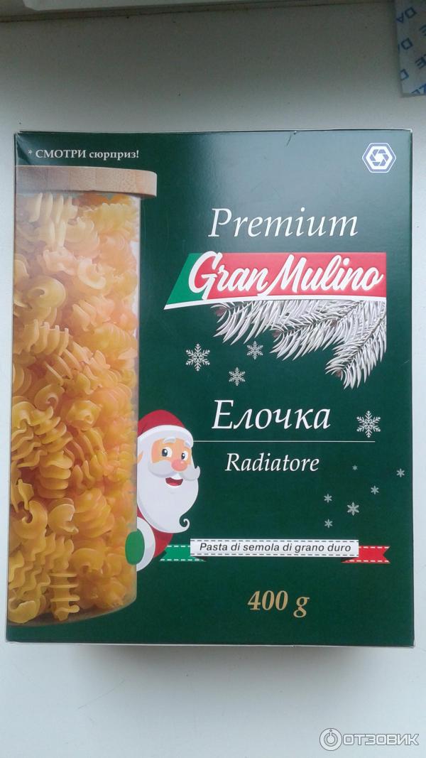 Макароны Granmulino Premium Елочка фото