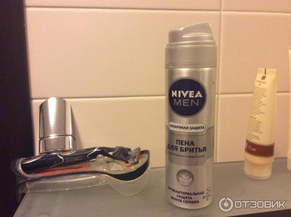 Пена для бритья Nivea men Серебряная защита фото