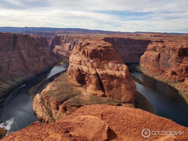 горы каньоны фото Подкова США, Аризона