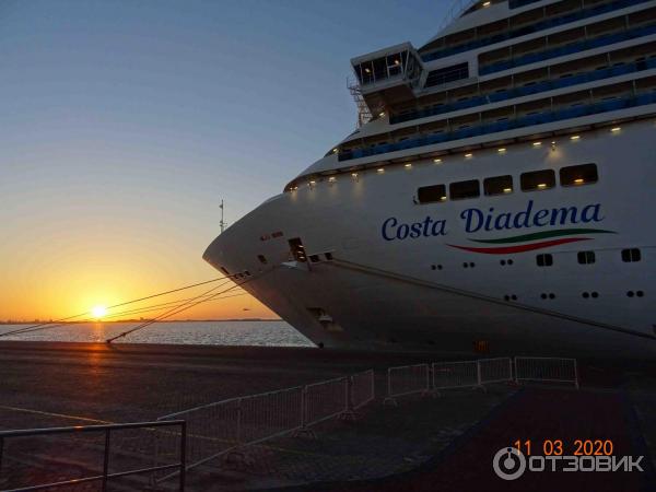 Круизный лайнер Costa Diadema